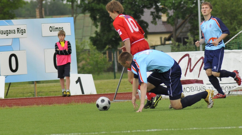 "Olimps" futbolisti nospiež uz ceļiem "Daugavu"
Foto: Romualds Vambuts, eSports.lv