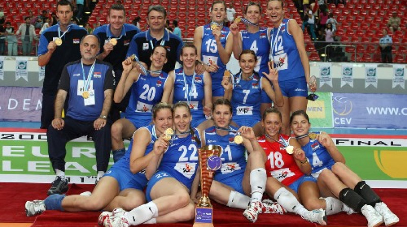 Serbijas sieviešu volejbola izlase
Foto: www.cev.lu