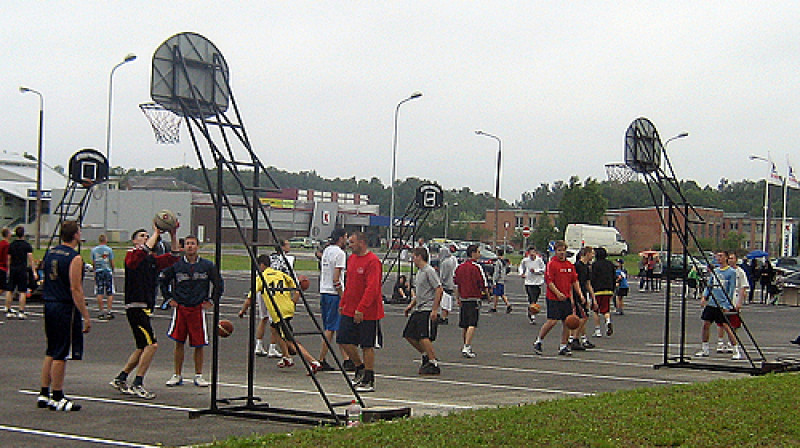 Ielu basketbols 27.jūnijā Aizkrauklē
Foto: Gacho