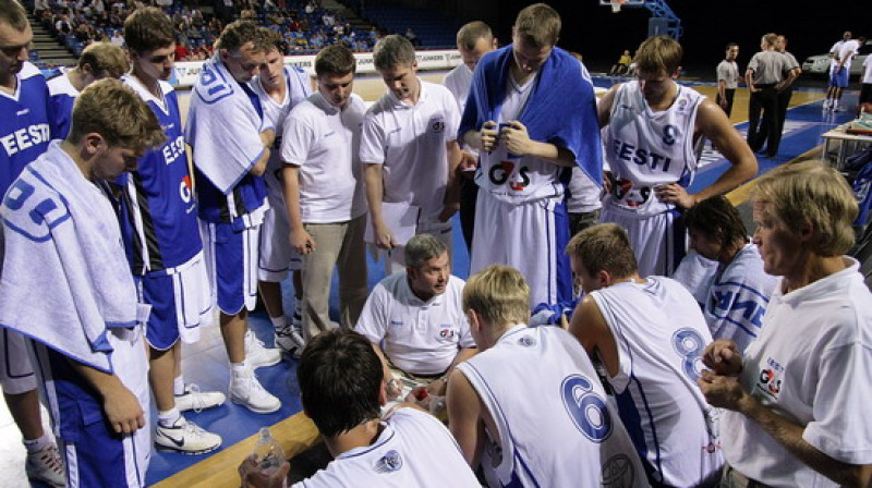 Igaunijas izlases basketbolisti
Foto: www.sport.err.ee