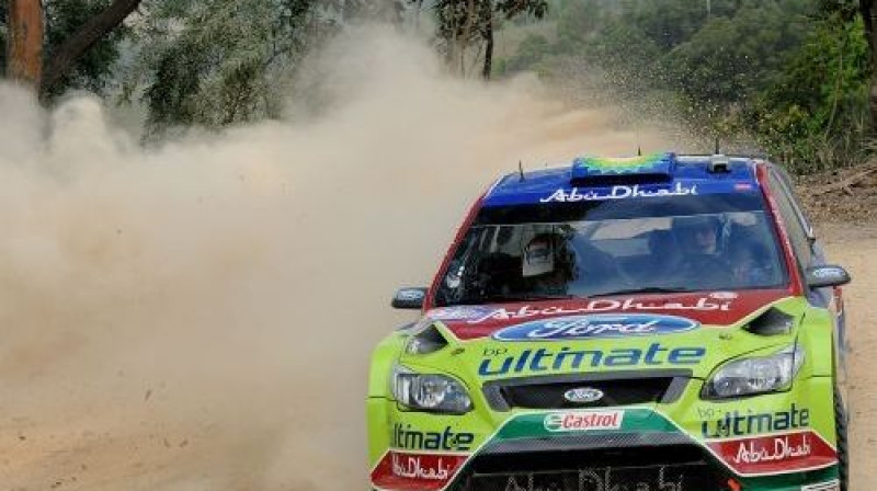 Jari-Mati Latvala Austrālijas rallijā
Foto: AP