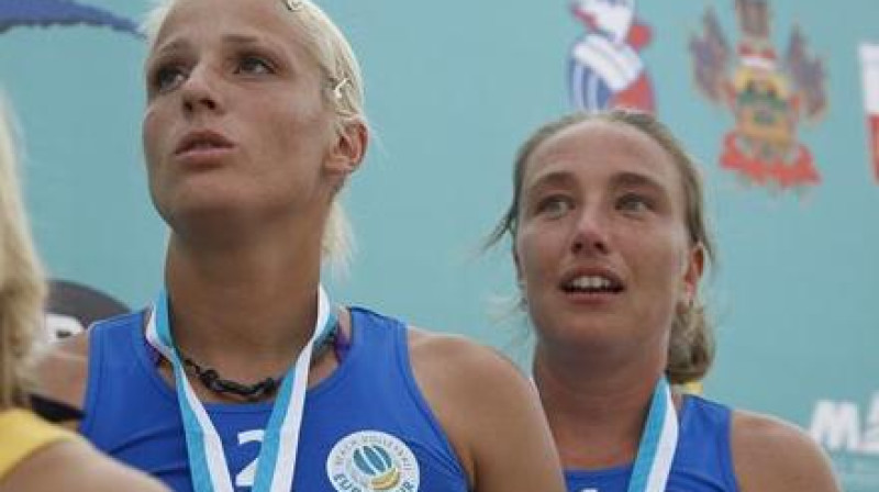 Inguna Minusa un Inese Jursone - Eiropas čempiones
Foto: www.cev.lu