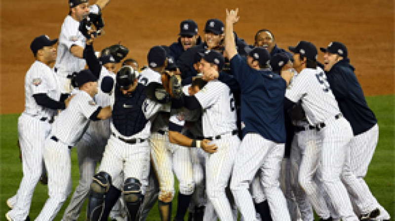 Ņujorkas "Yankees"
Foto: AP