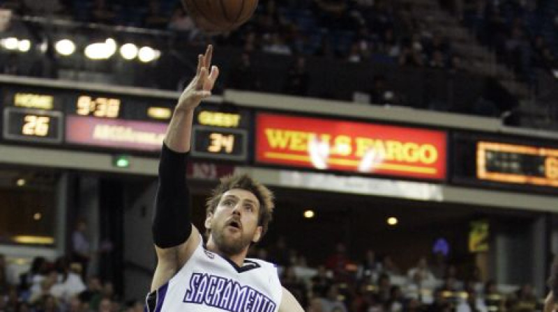 Andres Nočioni uzbrukumā.
Foto:AP/Scanpix