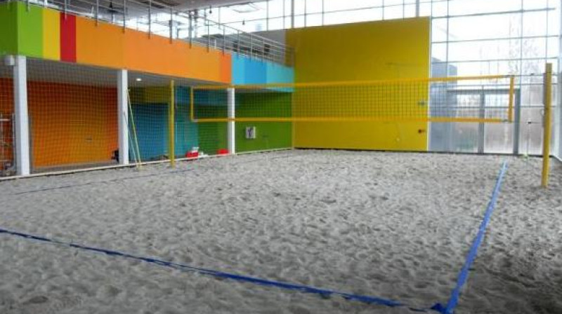 Lielākā smilšu kaste Rīgā - Sporta centrs "Brazīlija"
Foto: brazil.lv