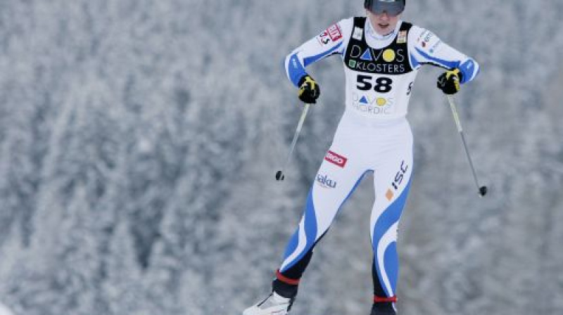 Kristīna Šmiguna-Vēhi - viena no Igaunijas medaļu cerībām
Foto: AP/Scanpix