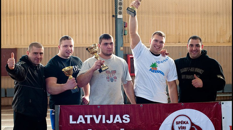 "Latvijas Spēkavīrs 2010" 1. posma laureāti