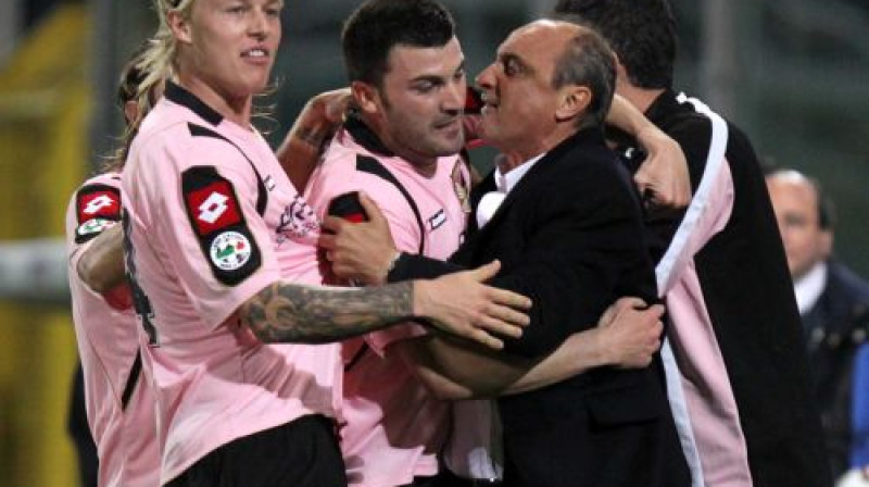 "Palermo" komandai šodien bija pamats priecāties
Foto: digitale/Scanpix