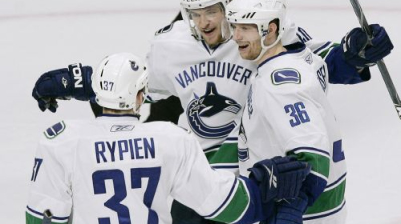 ''Canucks'' hokejisti
Foto: AFP/Scanpix