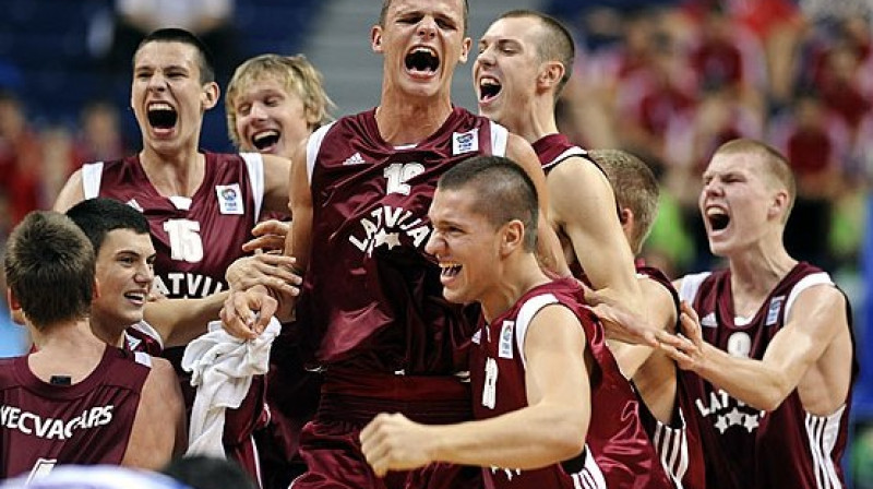 Latvijas U-18 izlase
Foto: FIBA Europe