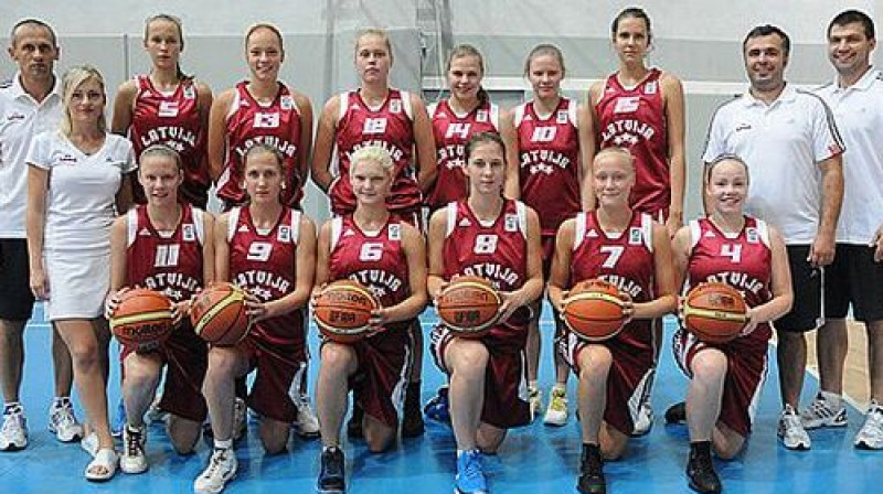 Latvijas U-16 izlase
Foto: www.fibaeurope.com