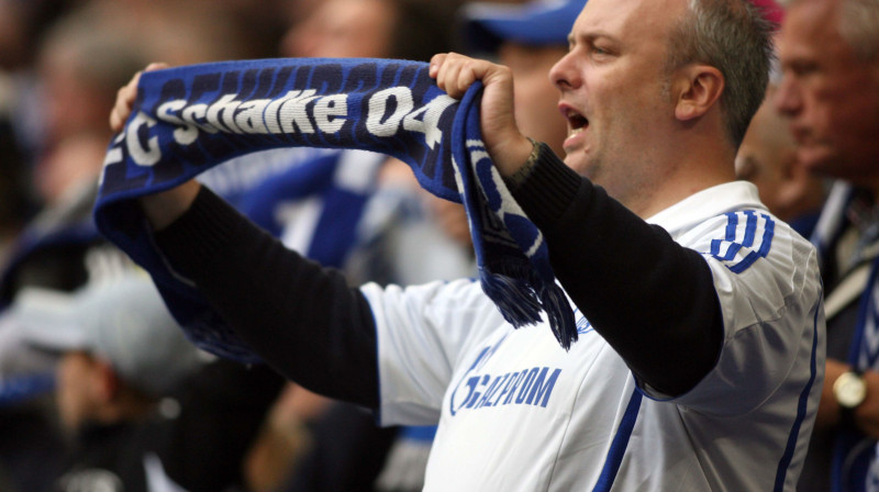 "Schalke" atbalstītājs
Foto: AFP/Scanpix