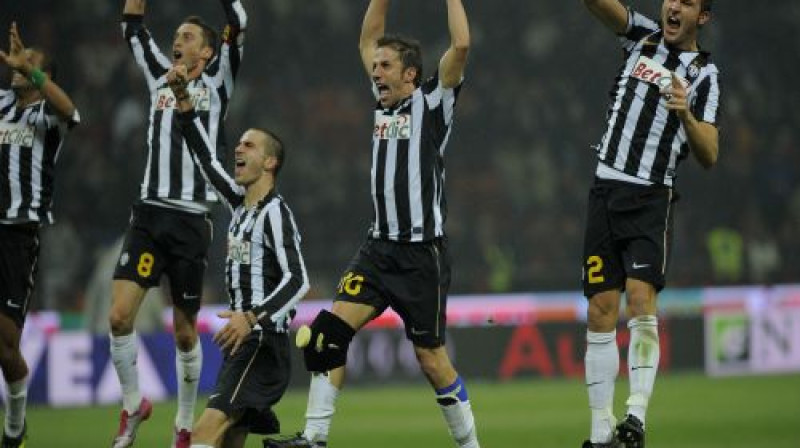 "Juventus'' futbolistu prieki
Foto: AFP/Scanpix