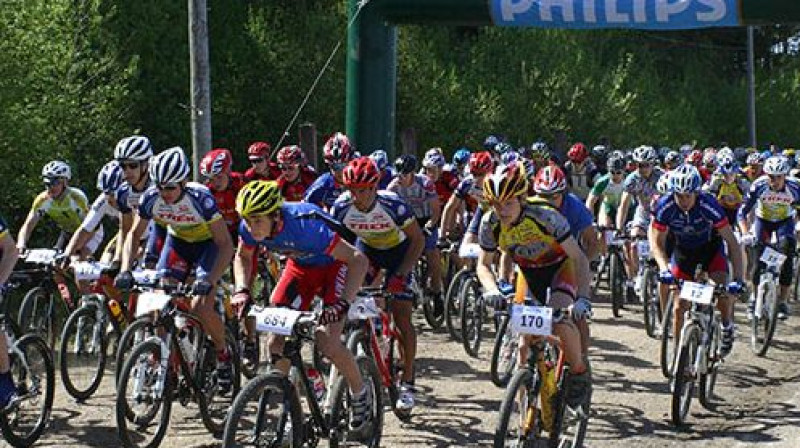 "TREK PHILIPS" MTB maratona pirmais posms Smiltenē
Foto: www. Trek -kauss.lv