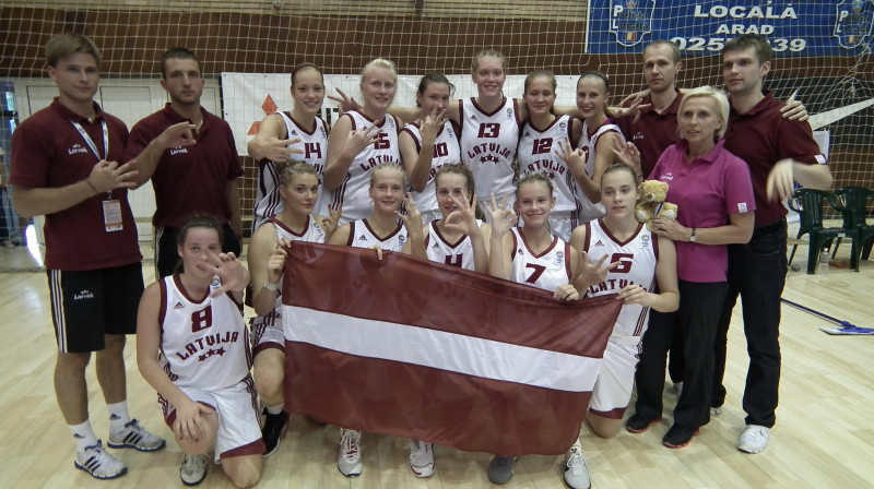 Latvijas U16 sieviešu basketbola valstsvienība 2011