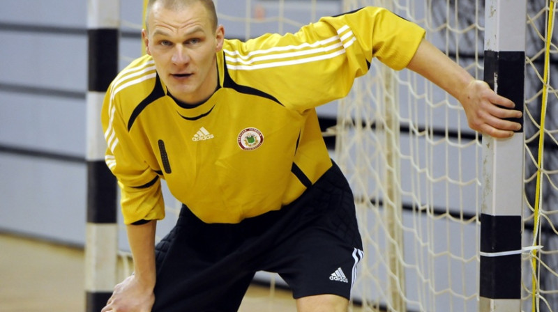 Aigars Bondars, Latvijas telpu futbola izlases vārtsargs
Foto - Z.Zālmanis, NIKON