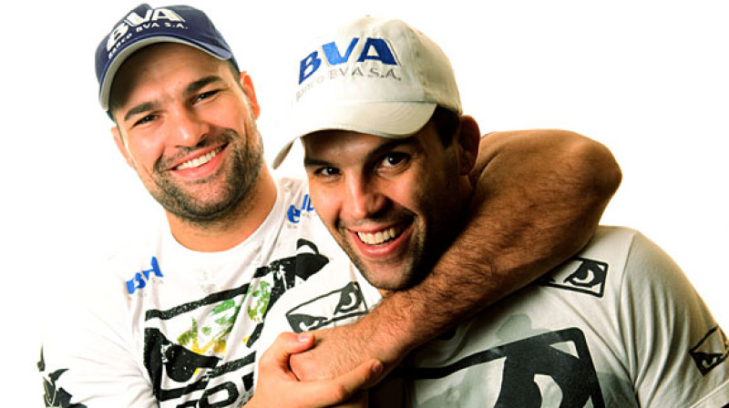 Murilo Rua (no labās) ar brāli Mauricio Rua
Foto: ESPN.com