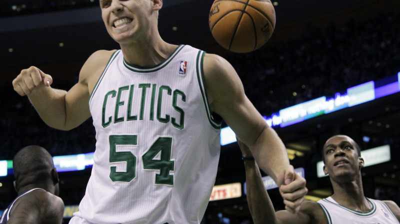 Gregs Stiemsma vēl "Celtics" formā
Foto: AP/Scanpix