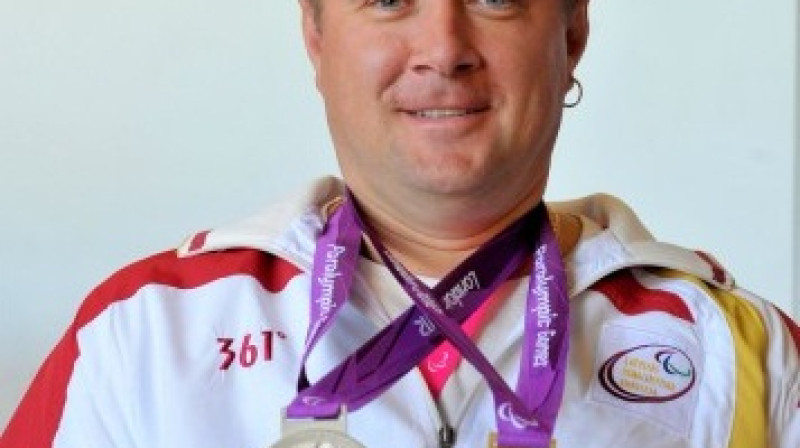 Aigars Apinis Paralimpiskajās spēlēs ir izcīnījis septiņas medaļas
Foto: Juris Bērziņš-Soms, žurnāls "Sports"