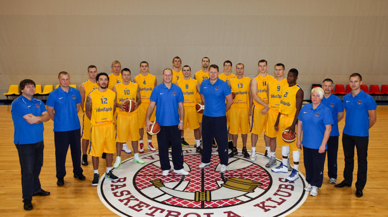 Basketbola kluba "Ventspils" komanda 2012./2013. gada sezonā
foto: bkventspils.lv