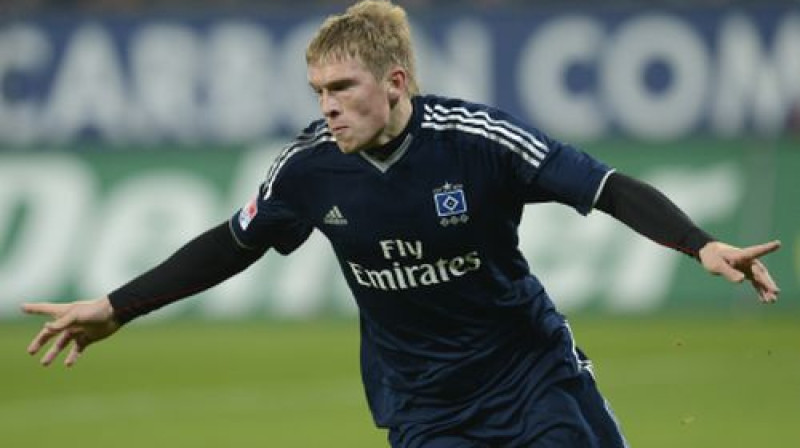 Artjoms Rudņevs "Hamburger SV" sastāvā
Foto: AFP/Scanpix