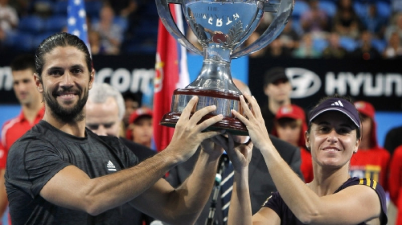 Fernano Verdasko un Anabela Medina Garigesa
Foto: Reuters/Scanpix