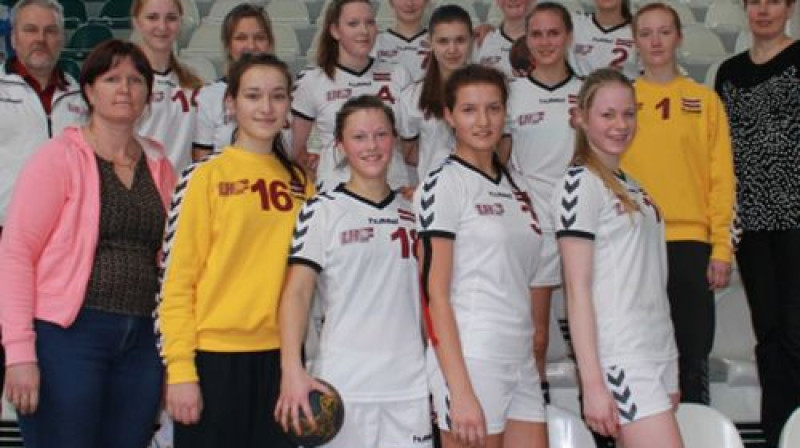 Latvijas U17 handbola izlase
Foto: handball.lv