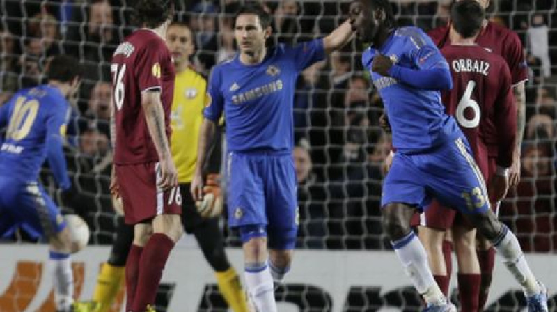 Mirklis pēc "Chelsea" otro vārtu guvuma
Foto:AP/Scanpix