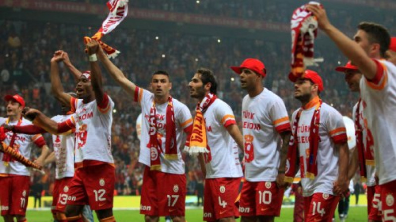 "Galatasaray" futbolisti
Foto: AFP/Scanpix