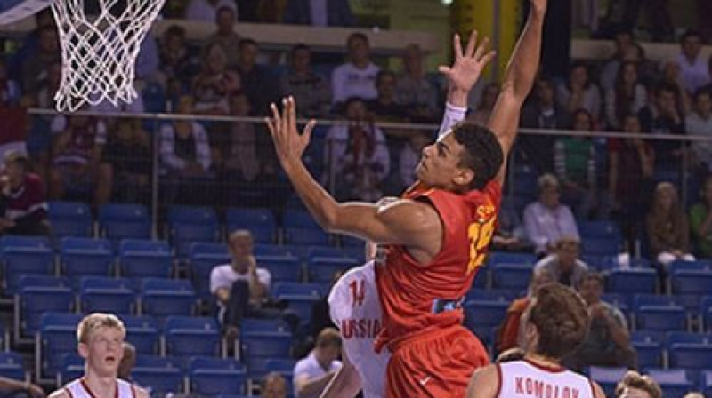 Epizode no bronzas spēles starp Spāniju un Krieviju
Foto: FIBA Europe