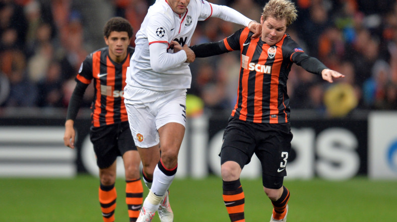 "Manchester United" un "Shakhtar" šovakar punktus dalīja uz pusēm
Foto: AFP/Scanpix