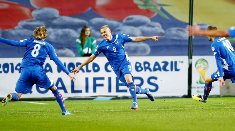 Islandes izlases futbolisti
Foto: AFP/Scanpix