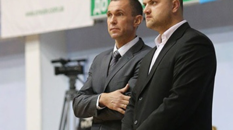 Agris Galvanovskis un Artūrs Štālbergs 
Foto: superleague.ua