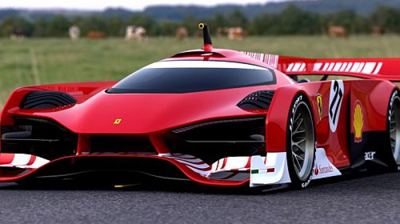 Kāds izskatītos "Ferrari" Lemānas prototips?
Foto: cardesign.ru