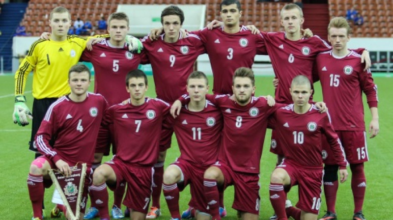 Latvijas U-19 izlase Sanktpēterburgā
Foto: granatkin.com
