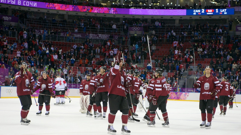 Latvijas hokeja izlase pirms PČ aizvadīs astoņas pārbaudes spēles
Foto: Ilmārs Znotiņš