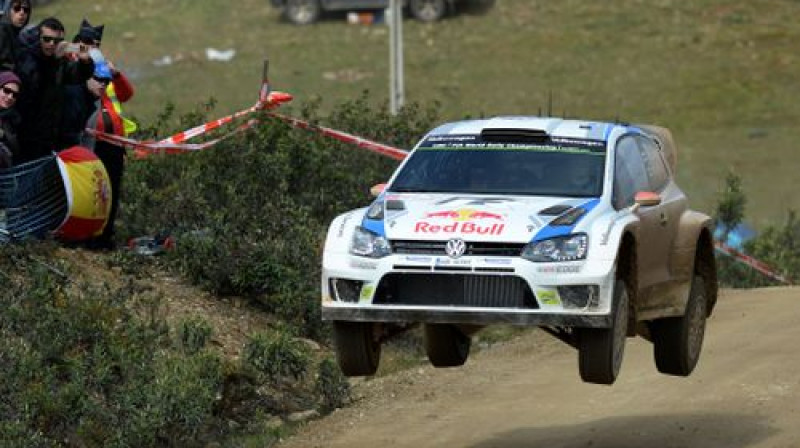 Jari Mati Latvala šodien piedzīvoja pamatīgu kūleni
Foto:AFP/Scanpix