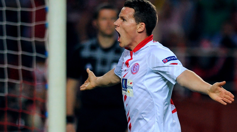 "Sevilla" uzbrucējs Kevins Gameiro
Foto: AFP/Scanpix