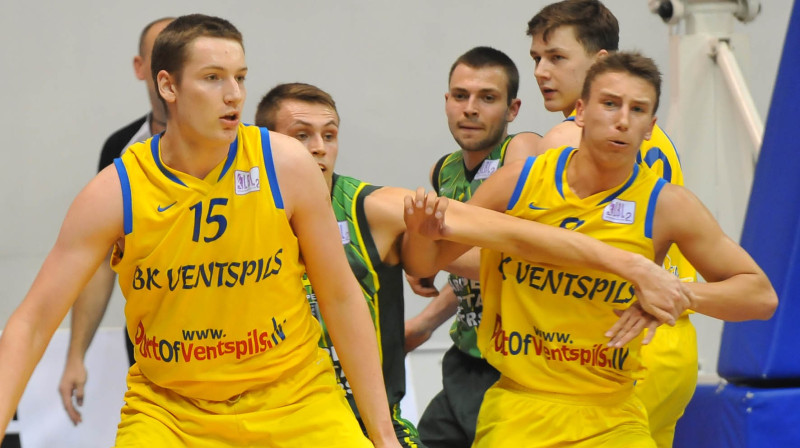 "Ventspils Augstskolas" basketbolisti LBL2 finālā mērosies spēkiem ar ventspilniekiem no BTS
Foto: bkventspils.lv