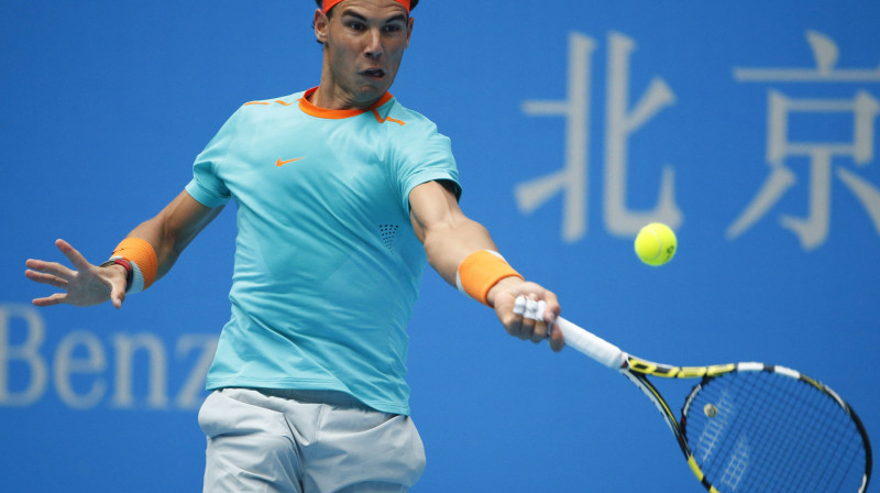 Rafaels Nadals Pekinā
Foto: AP/Scanpix