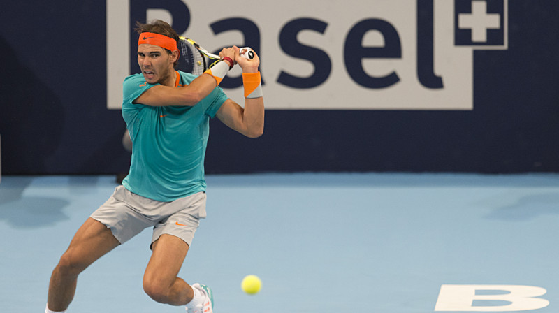 Rafaels Nadals šonedēl spēlē Bāzelē
Foto: AP/Scanpix