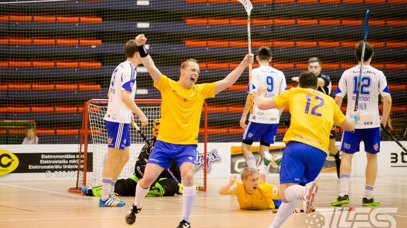 FK "Rīga" uzvar!
Foto: Raivo Sarelainens, floorball.lv