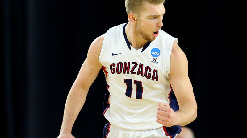 Domants Sabonis: "Elite Eight" debijas sezonā ar "Gonzaga"
Foto: AFP/Scanpix