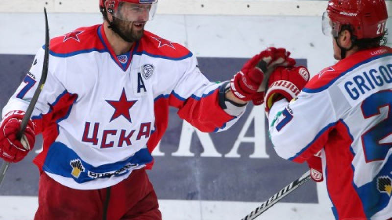 Aleksandrs Radulovs un Igors Grigorenko
Foto: TASS/Scanpix