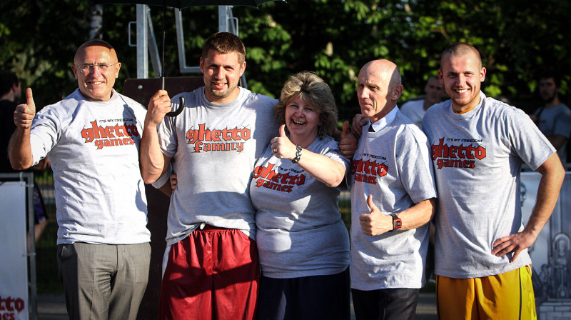 Mārupes "Ghetto Games" pirmās sezonas atklāšana 2014. gadā
Foto: Renārs Buivids (Ghetto Games)