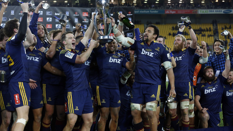 Otago "Highlanders" ar čempionu kausu
Foto: AFP/Scanpix