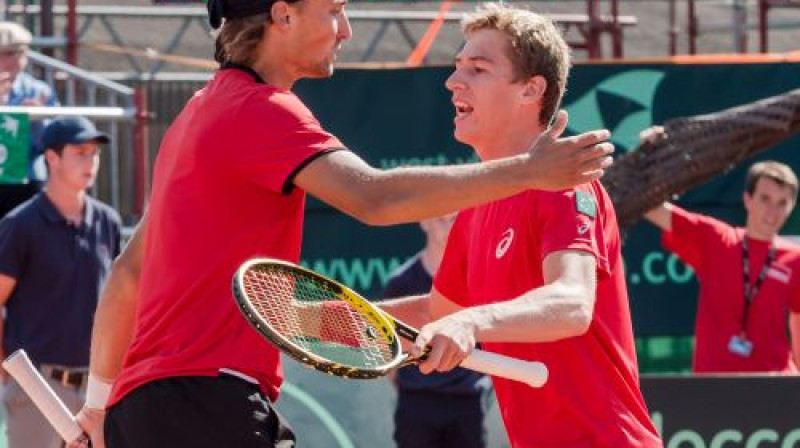 Rubens Bemelmanss un Kimmers Kopežans
Foto: AP/Scanpix