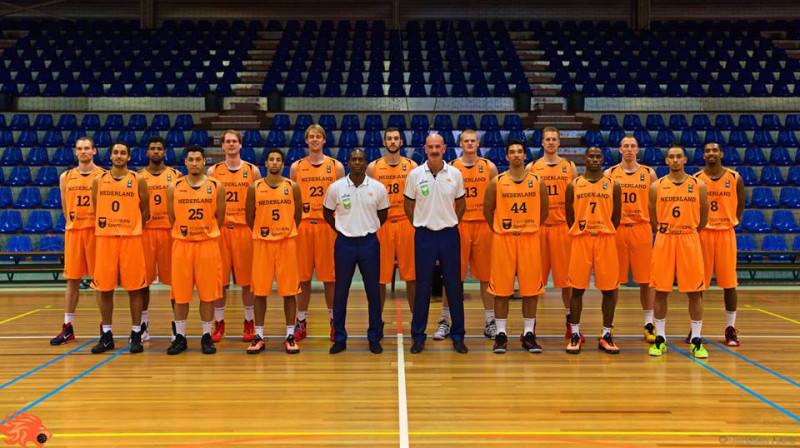 Nīderlandes izlase 2015 
Foto: Oranje Basketball