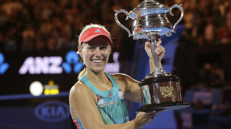 Andželike Kerbere – "Grand Slam" čempione!
Foto: AP/Scanpix