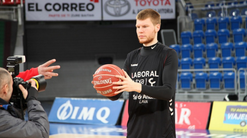 Dāvis Bertāns 
Foto: baskonia.com